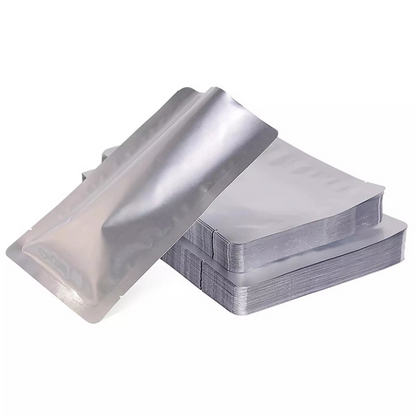 Heat Seal Food Aluminum Storage Bags Mylar Food Vacuum Foil 8x12cm 100x