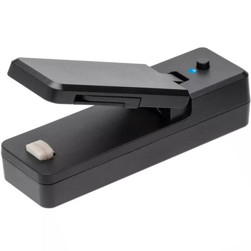 Black Food Sealer Plastic Bag Portable Mini Heat Sealing Machine Rechargeable