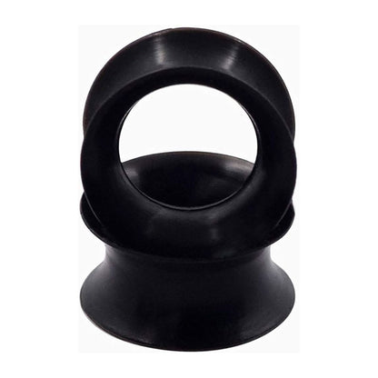 12mm Silicone Ear Tunnels Plugs Earrings Stretcher Taper 2pcs Flexible Earrings