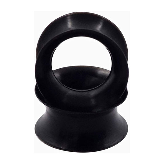 12mm Silicone Ear Tunnels Plugs Earrings Stretcher Taper 2pcs Flexible Earrings