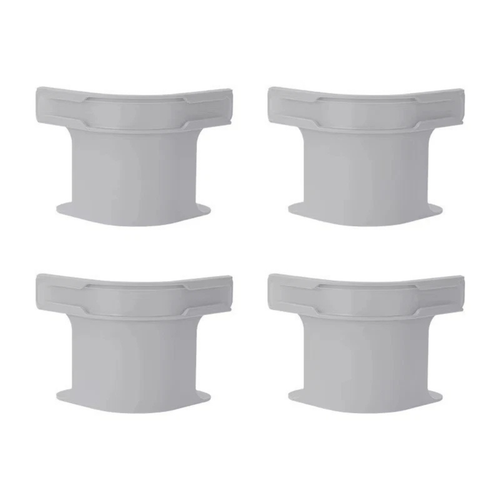 Heavy-Duty Bed Sheet Holders Grey 4x with Lock Strips Secure Fit
