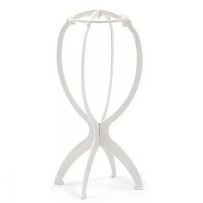 White Wig Hair Tool Display Holder  Folding Hat Cap Stand Stable
