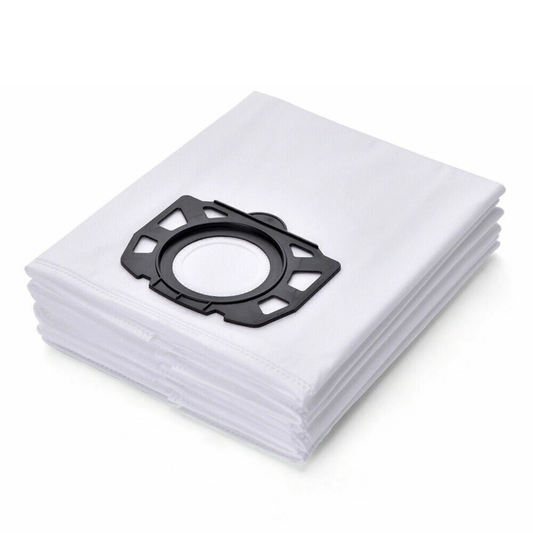 12x Fleece Vacuum Dust Bags for Karcher WD4 WD5 WD6 MV4 MV5 MV6