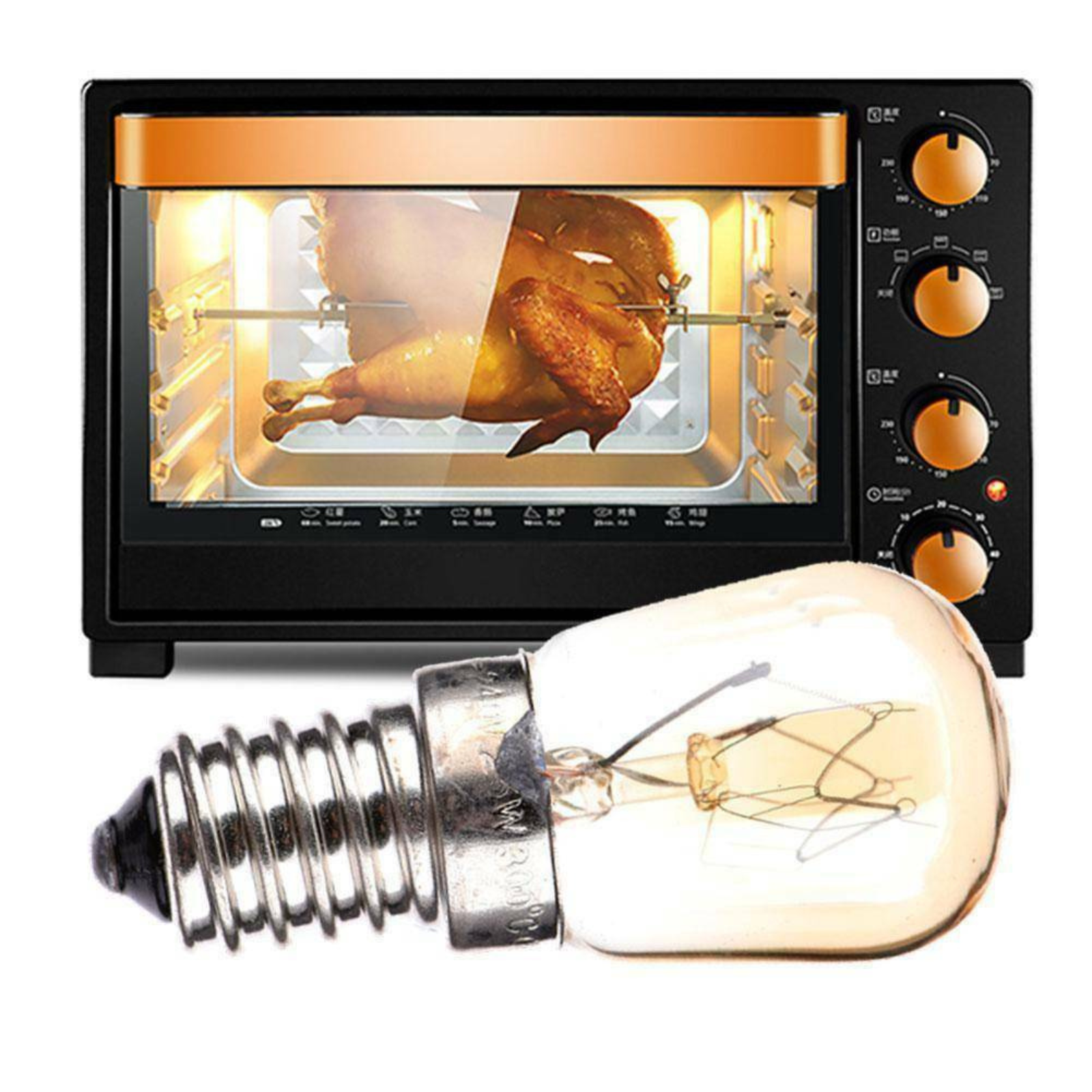 10PCS 7W Globe Bulb Light Bulbs Himalayan Salt Lamp Heat Resisting