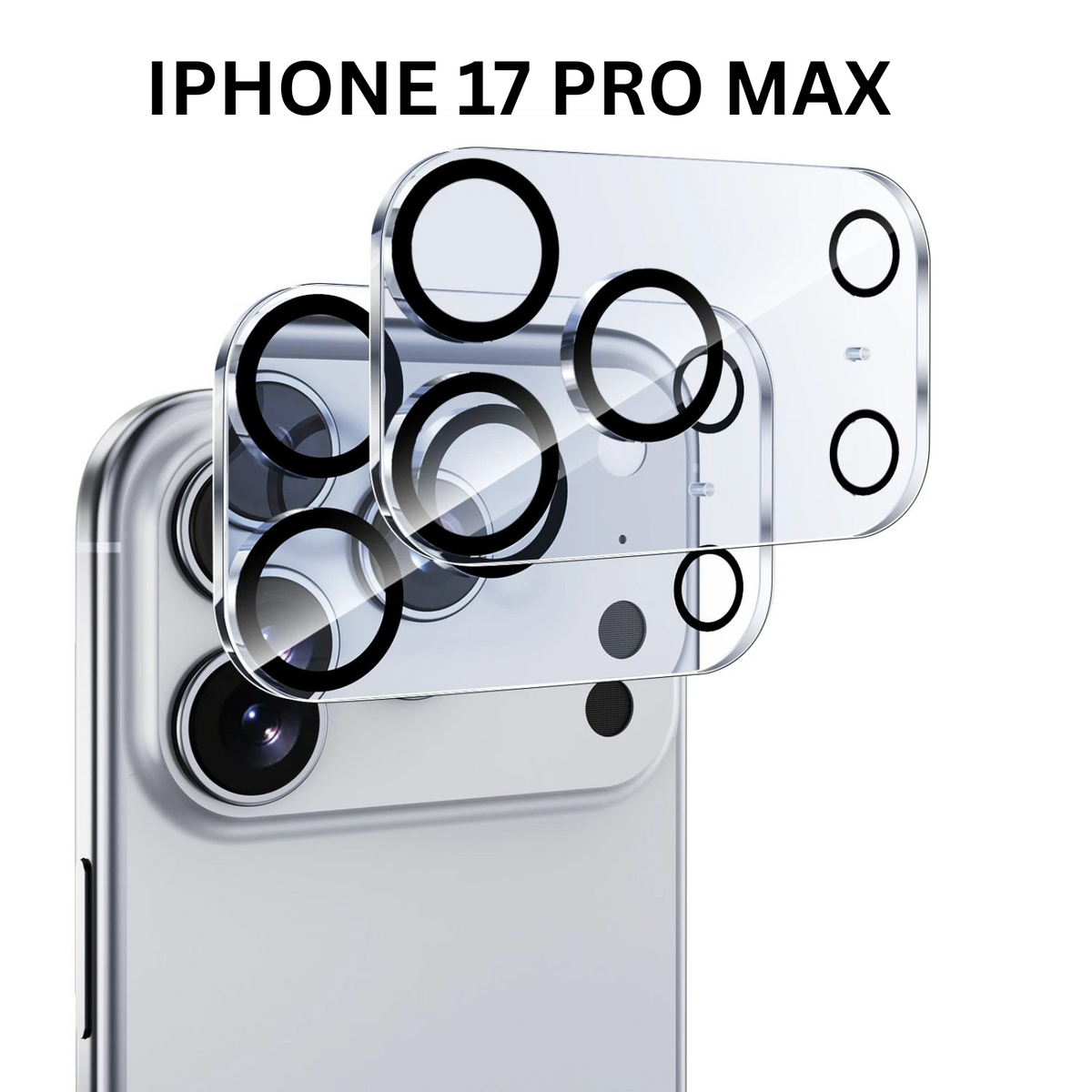 iPhone 17 Pro Max Tempered Glass Screen Protector Anti-Scratch Film