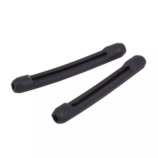 Anti Slip Holder Spectacle Tip Eyeglasses Ear Grip Silicone Hook Black 1 Pair