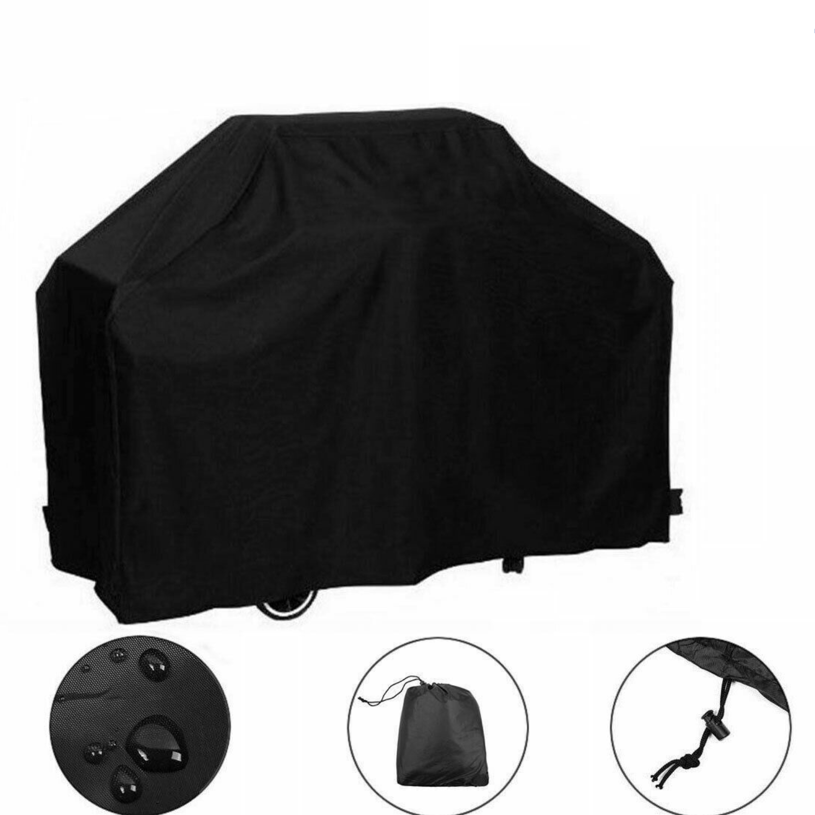 Outdoor Gas Charcoal Barbecue Grill Protector BBQ Cover Burner Waterproof