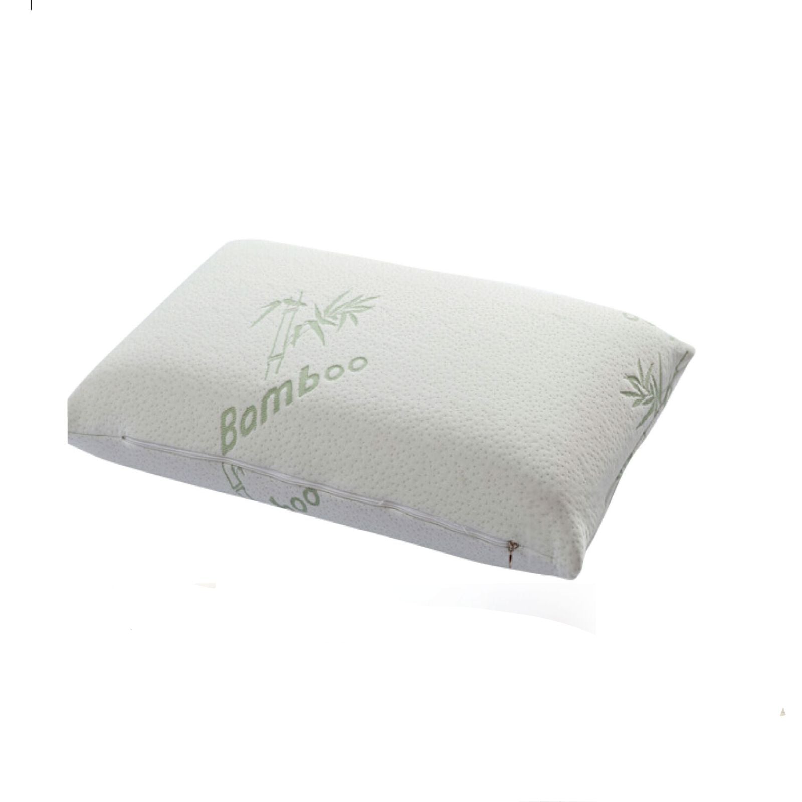 Anti Bacterial Bed Sleep Pillow Soft Bamboo Memory Foam Anti Dust Washable Cover
