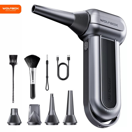 Rechargeable Air Duster Blaster Blower WOLFBOX MF100 150000RPM 3-Gear Cordless