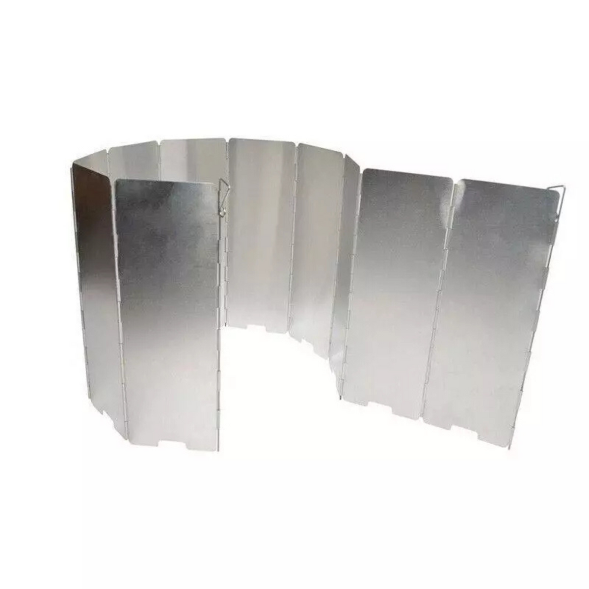 Wind Shield Screen BBQ Gas Stove 10 plates Foldable Aluminum Camping Cooker