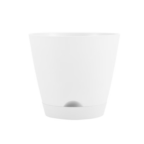 25cm Indoor Outdoor Plastic Pots Self Watering Plant Flower Pot Planter