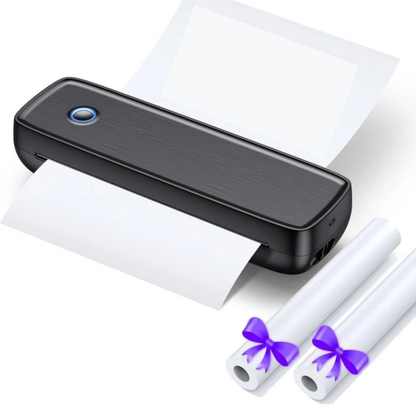 Portable Bluetooth A4 Thermal Printer Inkless Wireless Document Printing