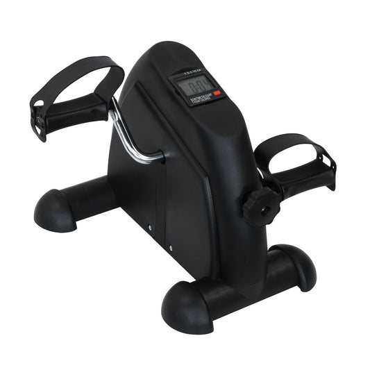 Portable Mini Exercise Bike w/ LCD Display Exerciser Foot Peddler Machine Black