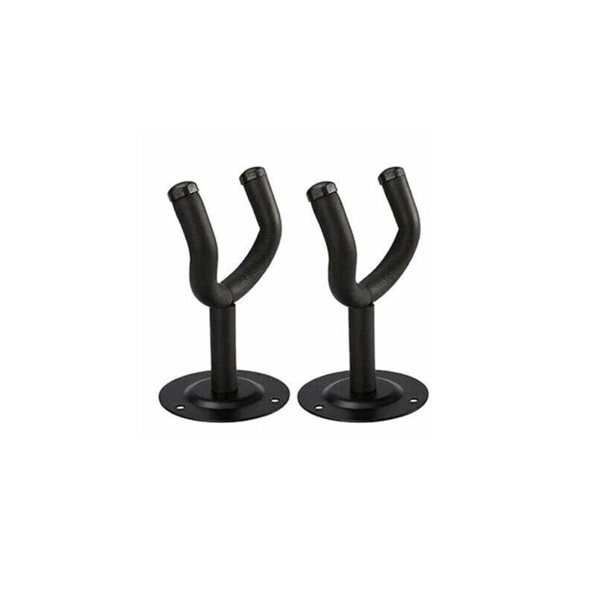 Wall Mount Guitar Holder Hook Rack 2pcs Guitar Hanger Padded Bracket Display
