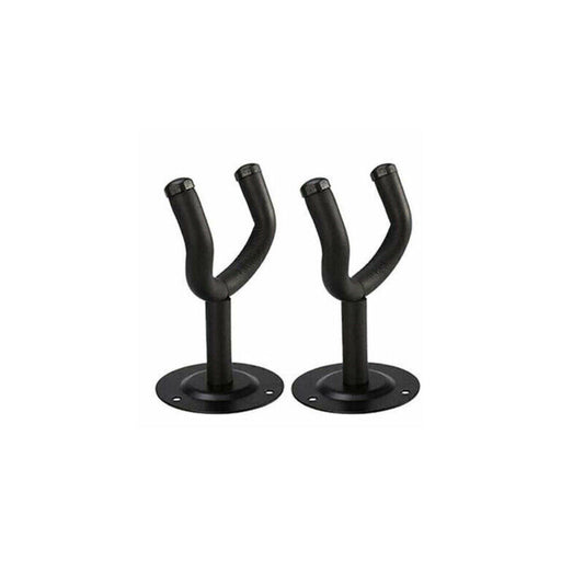 Wall Mount Guitar Holder Hook Rack 2pcs Guitar Hanger Padded Bracket Display