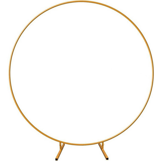 Backdrop Flower Display Stand 2M Round Hoop Balloon Arch Wedding Decor Frame