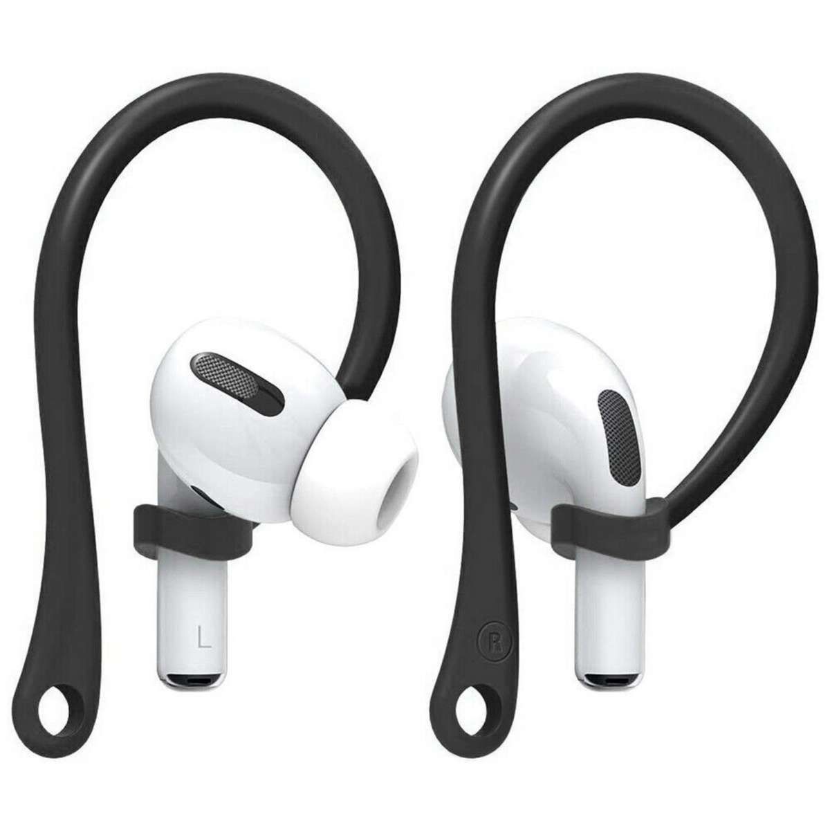 Anti-lost Earhooks Strap For AirPods Silicone Pro 2nd 3rd generation Black