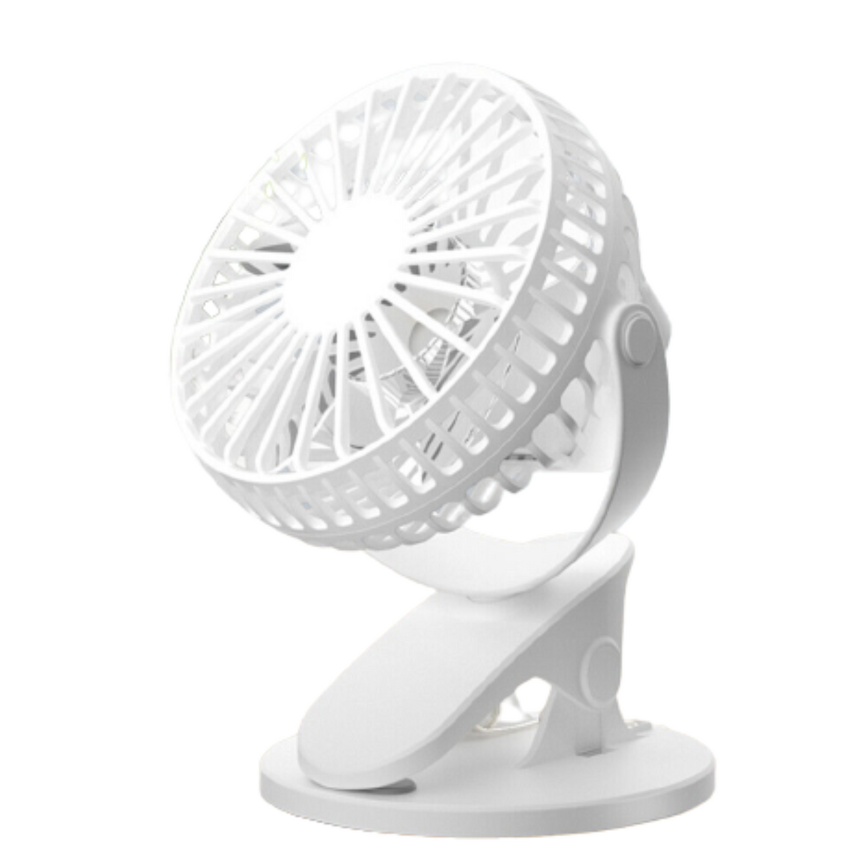 Rechargeable Clip On Desk Portable 360° Mini Fan Travel USB Pram Car Cooling Fan
