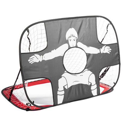 Portable Kids Soccer Goal Pop Up Net Outdoor Fun Training Game Practice