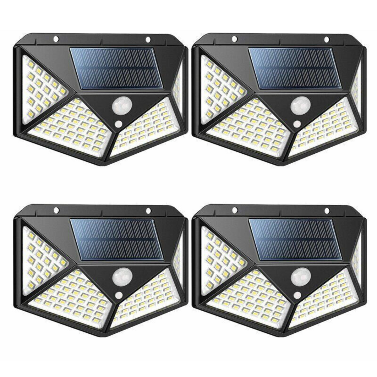 Waterproof Sensor Light Outdoor Security Garden 100 LED Solar Power Motion
