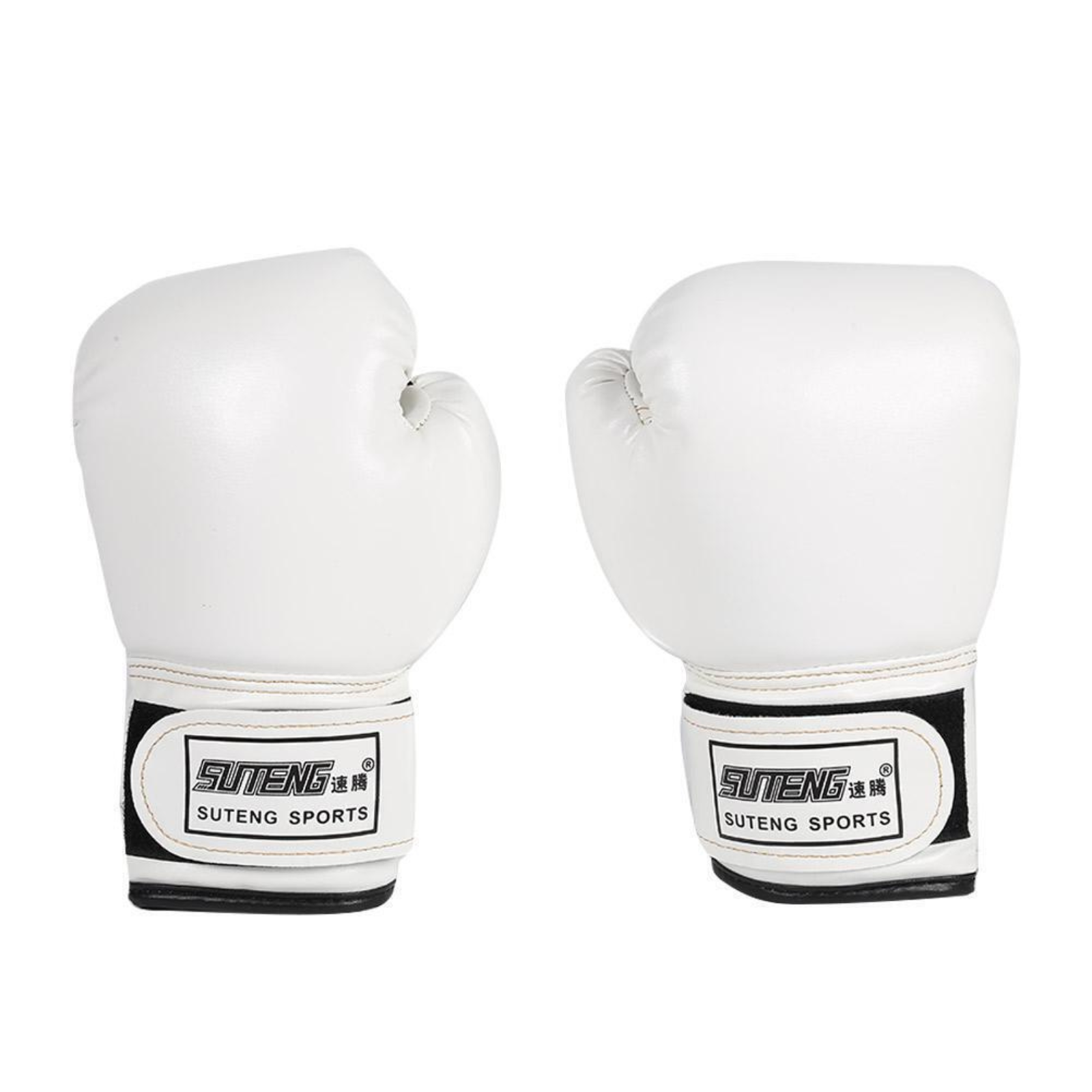 MMA Kick Boxing Training Gloves Children Kids Sparring Punching Gloves White