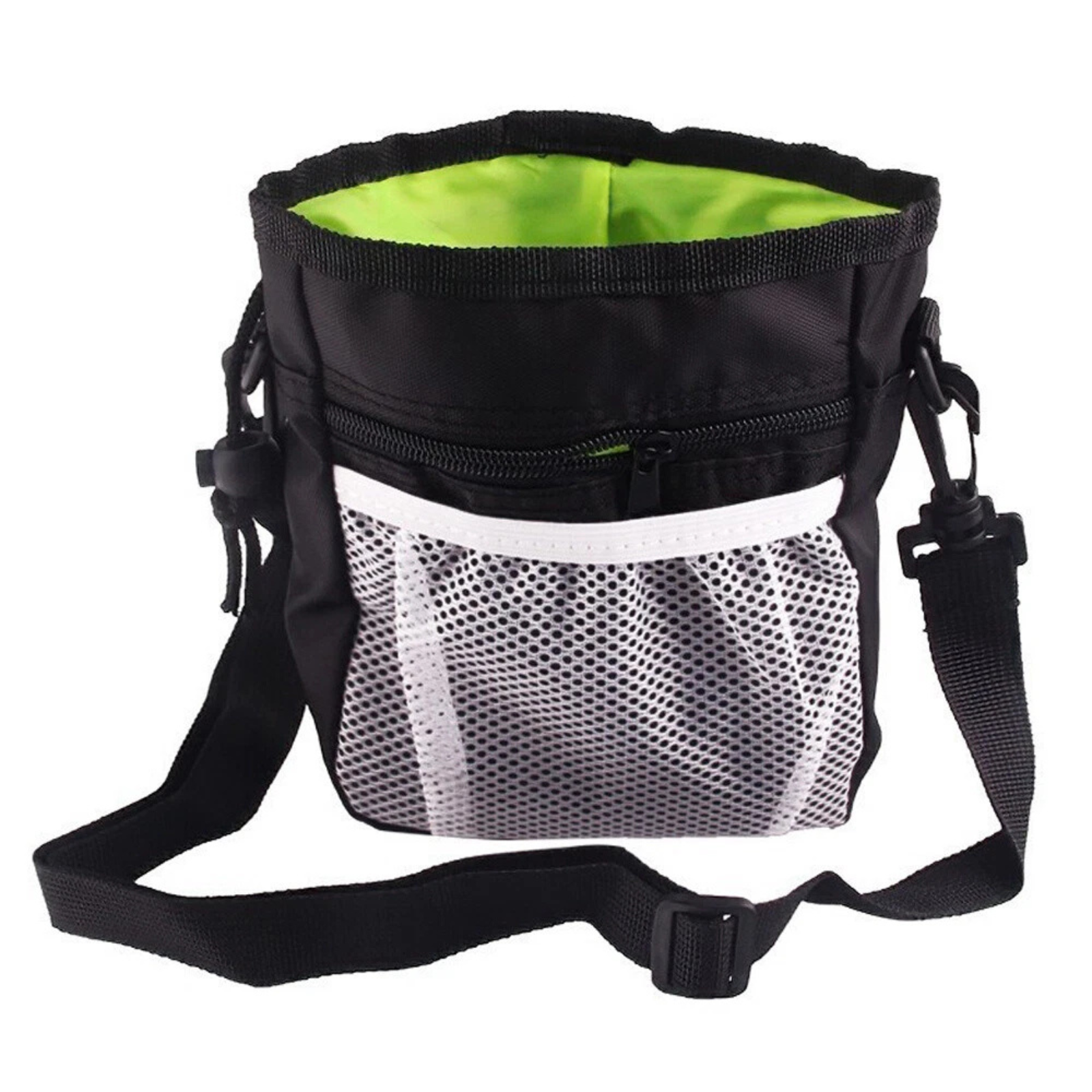 Waist Bags Puppy Whistle Dog Training Pouch Large Capacity Snack Black Bag