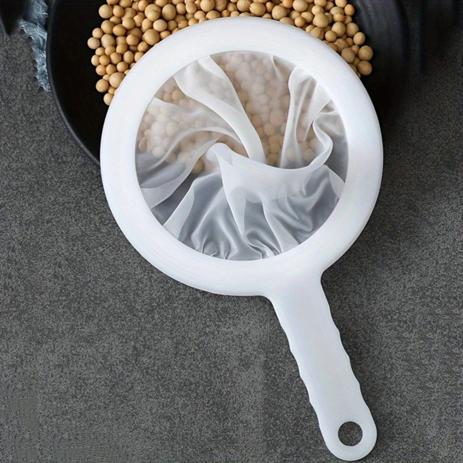 148mmx240mm Reusable Nylon Filter Bags Strainer 200 Mesh Soy Milk Wine Filter