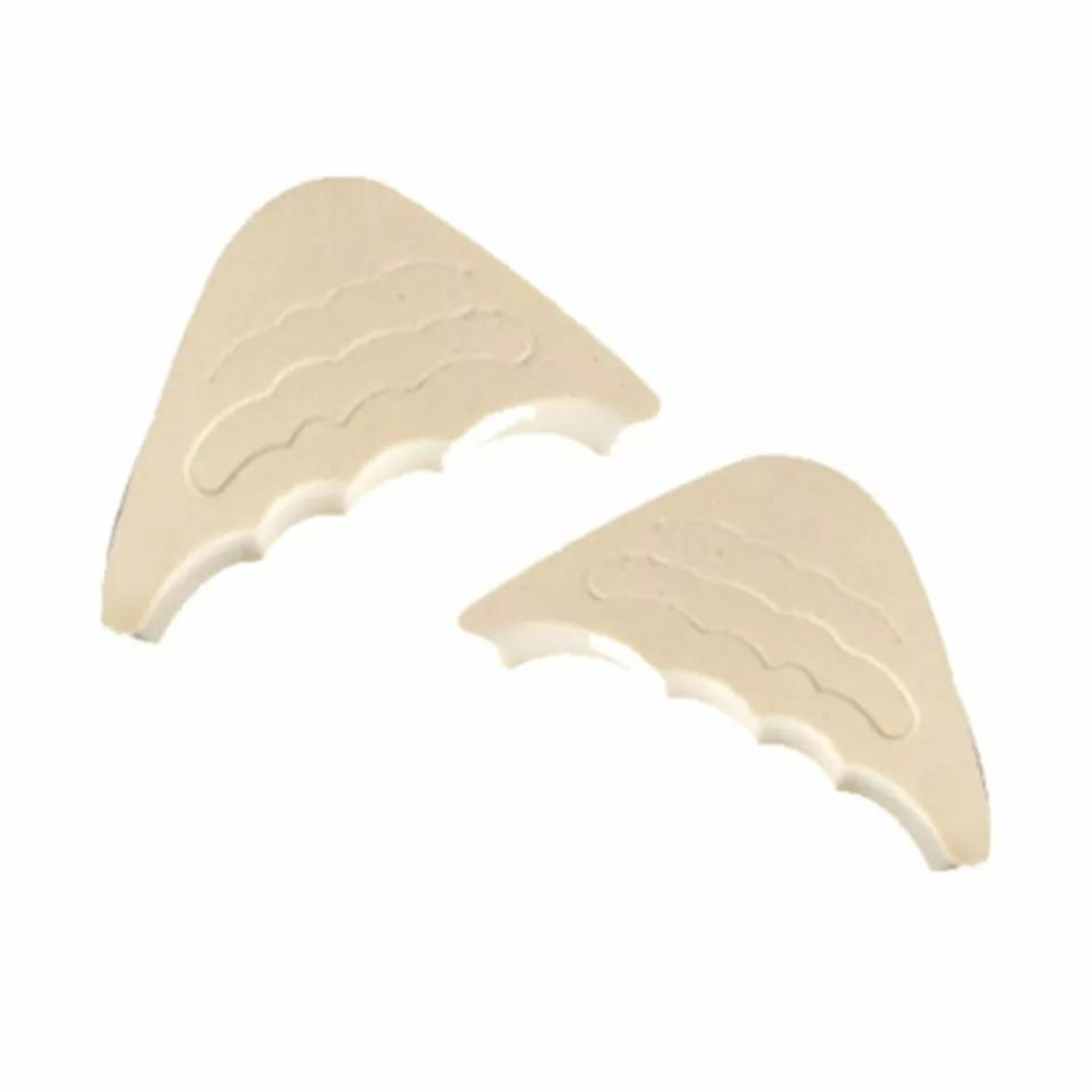 Shoe Protector Toe Pain Relief Beige Thick Forefoot Filler Adjustment 1 Pair