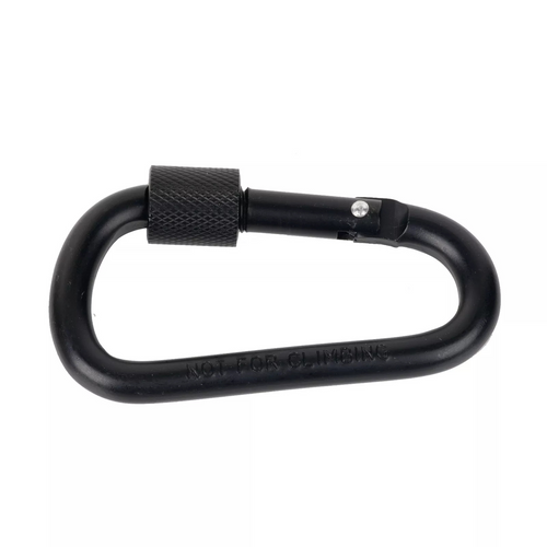Key Chain Clip Lock Camping Keyring D-Ring Screw Aluminum Snap Hook Carabiner 5x