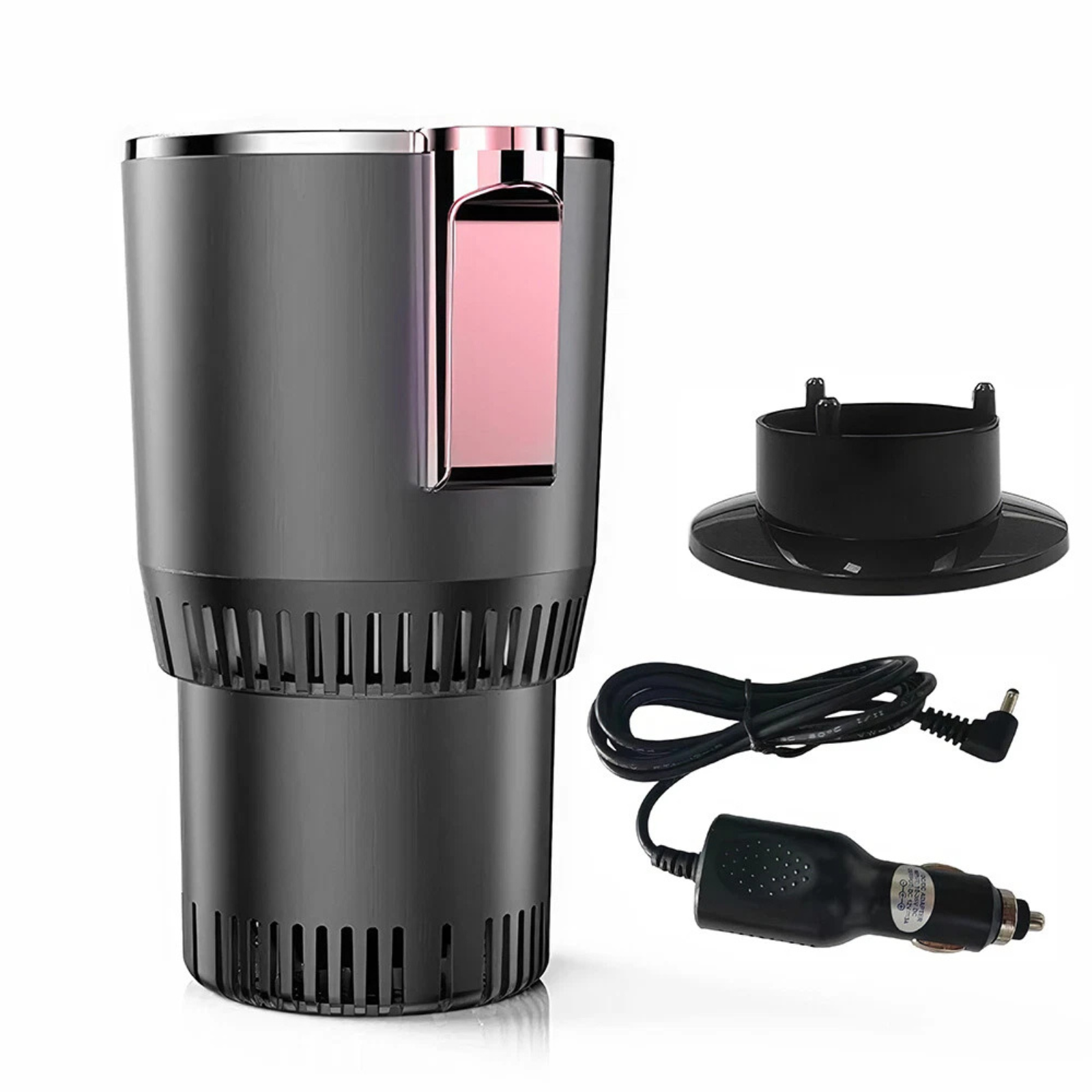 Smart Car Cup Holder Cooler Warmer 12V 2 in 1 for Drink Beverage Can Baby Bottle