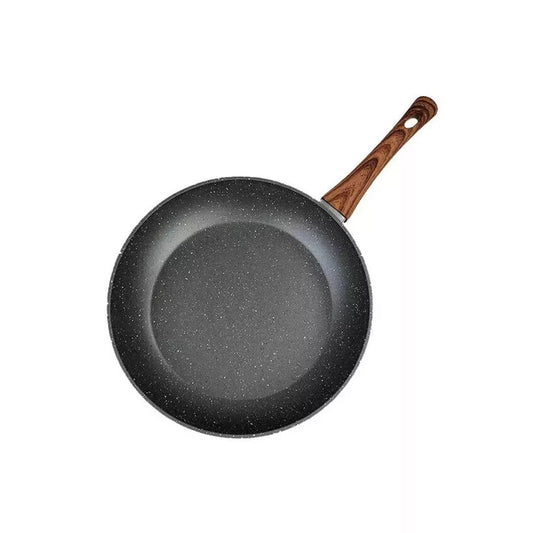 24CM Non Stick Cookware Frypan Pan Marble Stone Ceramic Coated