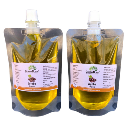 100% Pure Organic Cold Pressed Jojoba Oil Grade Carrier Oil