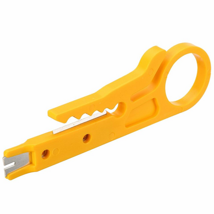 Manual Pliers Cutter Stripper Wire Punch Down Plastic Strip Data Cable 10x