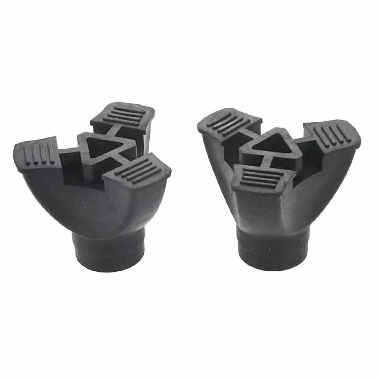 Non Slip End Foot Pad Standing Rubber Walking Stick End Tripod Cane Tip Self  2x