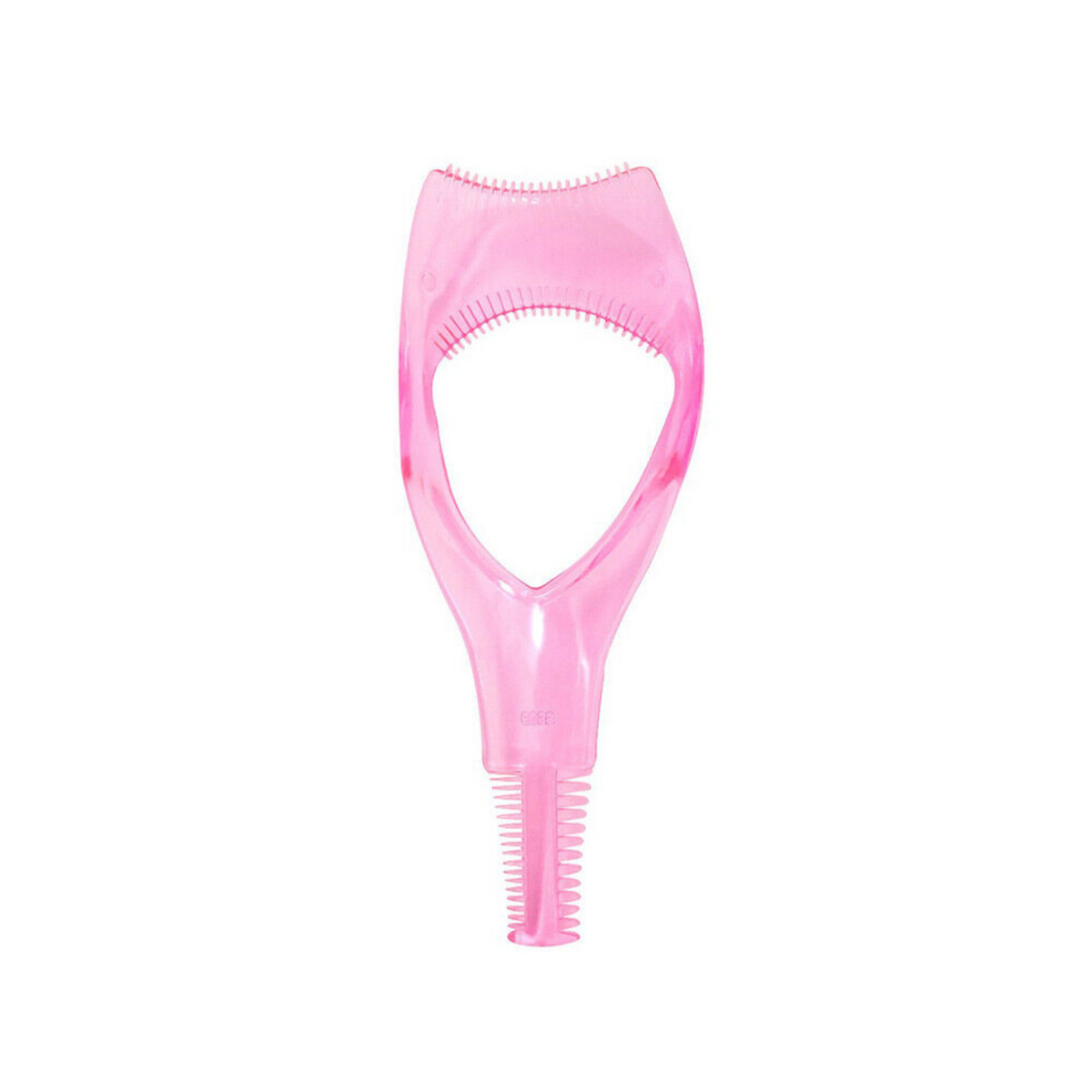 Pink Curler Lash Comb 3 In 1 Eyelash Mascara Makeup Protect Tool Applicator