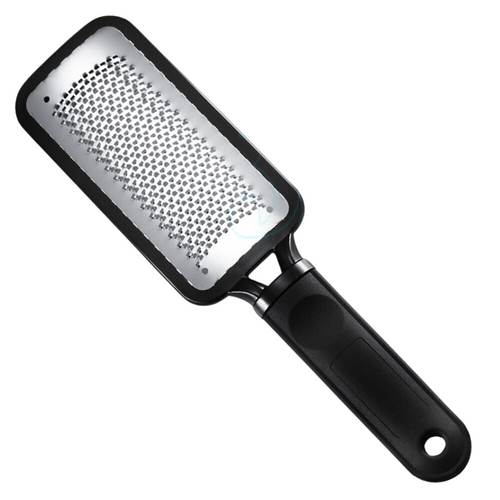 Black Foot Rasp File Callus Remover Stainless Steel Hard Dead Skin Scrubber