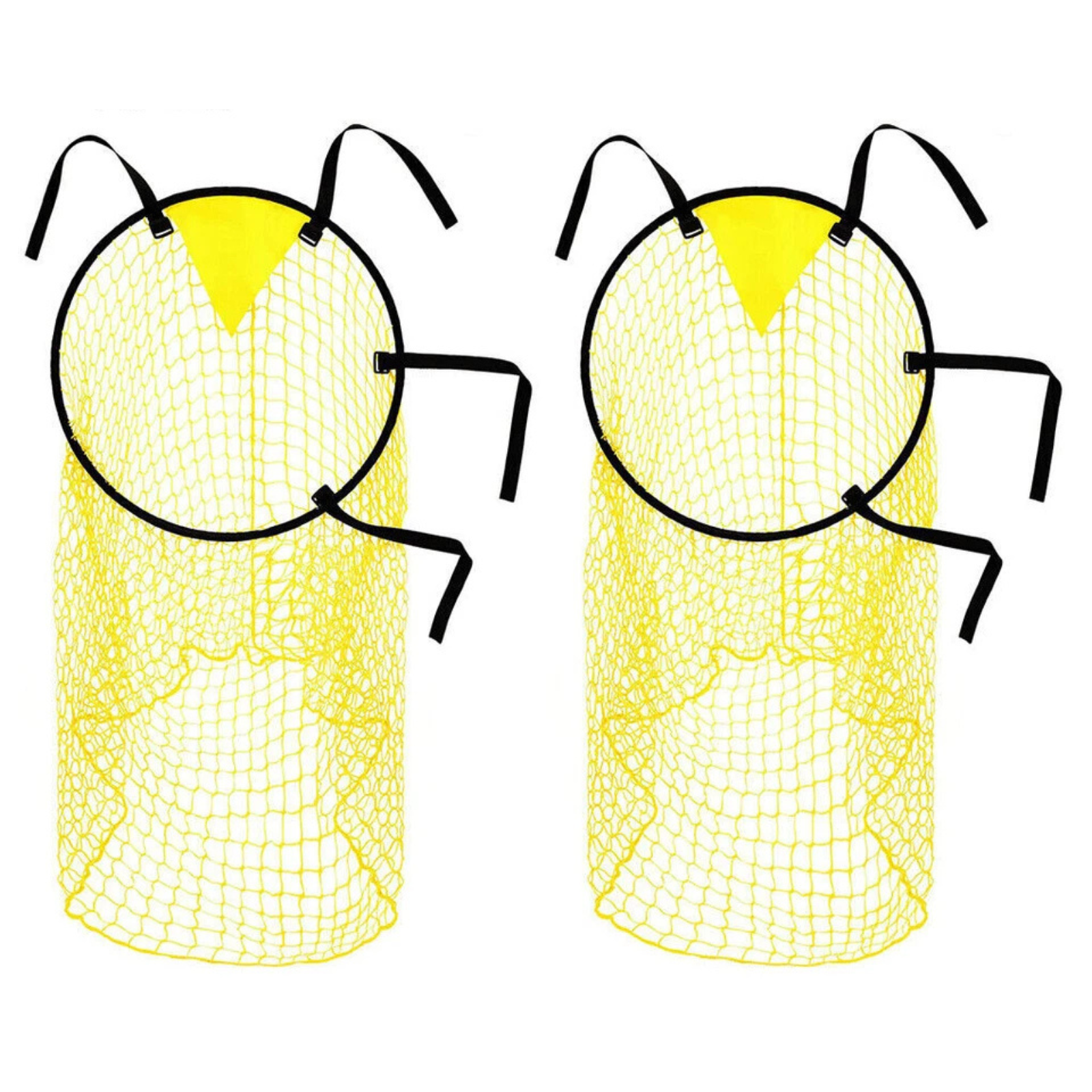 Football Soccer Target Goal Net 2x Practice Training Outdoor Fun Game Set