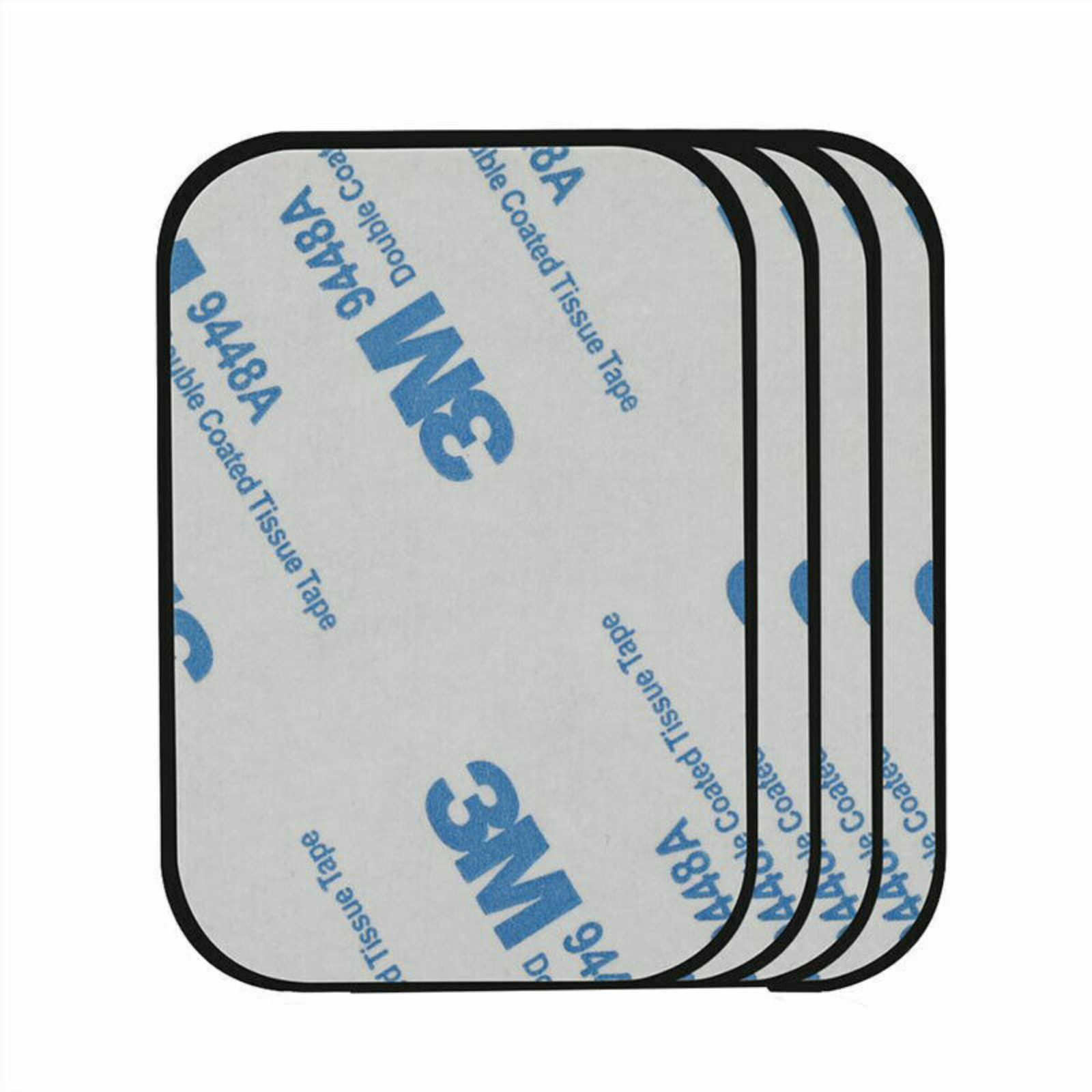 3M Sticker 4x Magnetic Metal Plate Holder Accessories Stand Car Phone