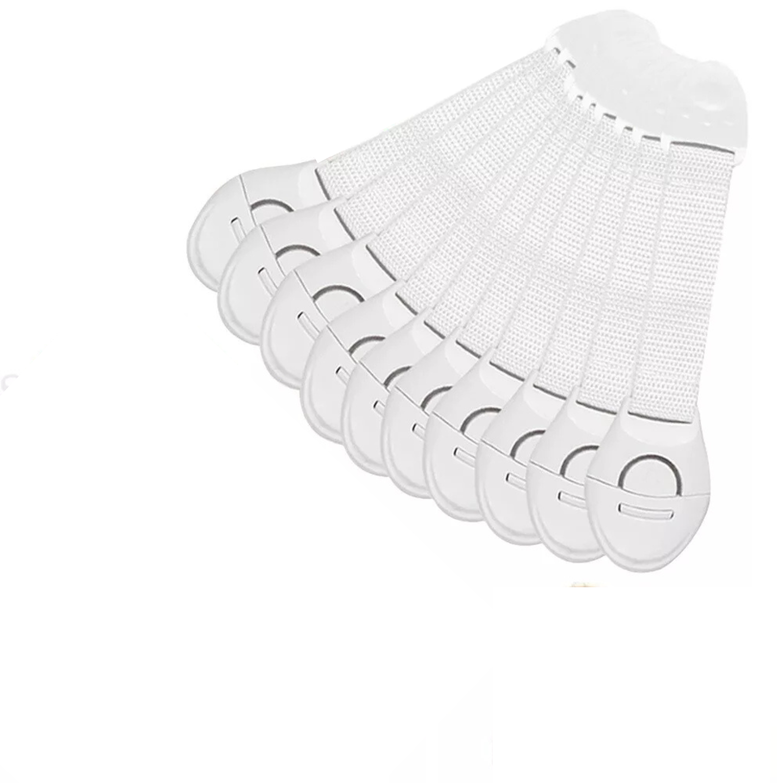 10x Cabinet Adhesive Drawers Cupboard Child Kids Baby Safety Lock For Door