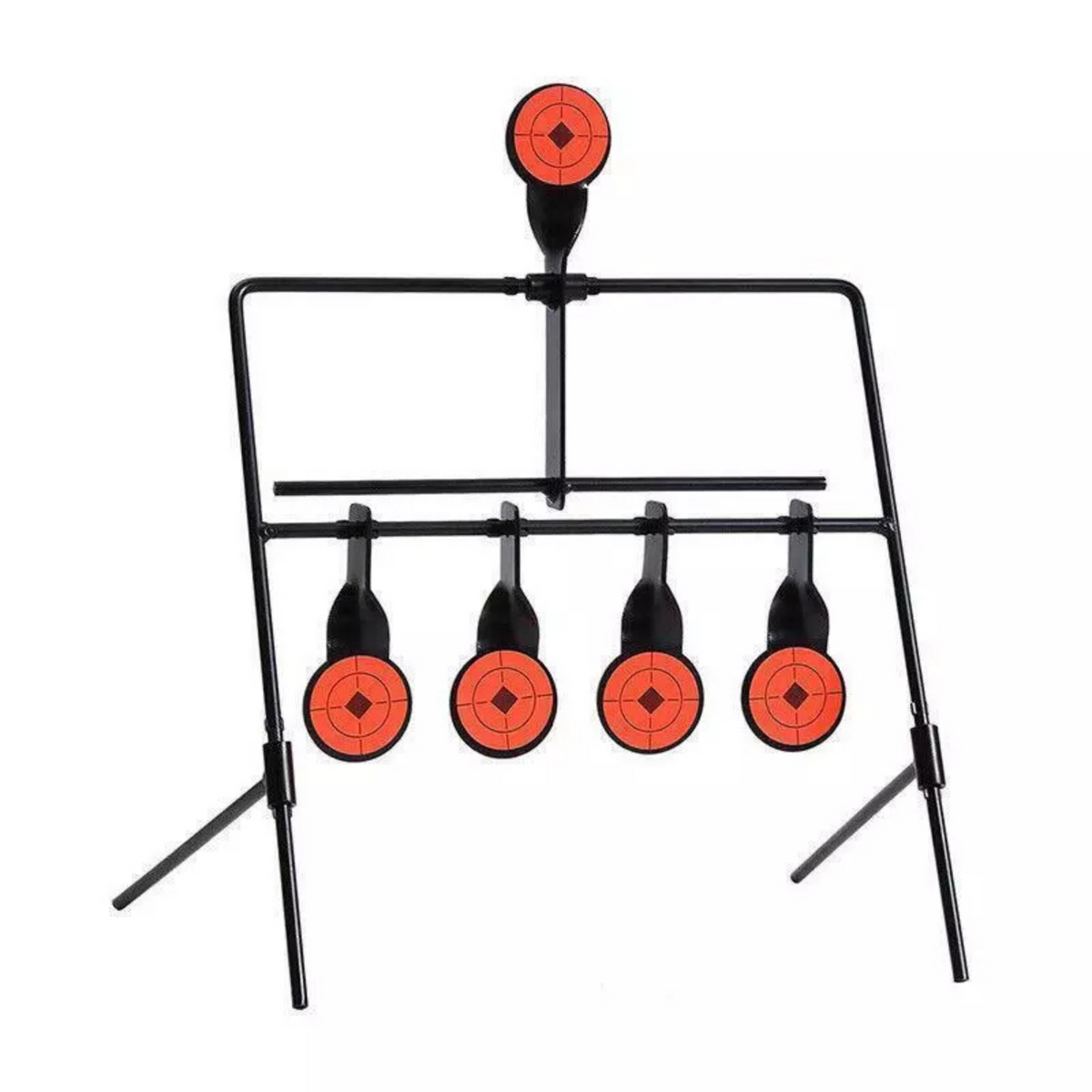 Resetting Air Riffle Gun Game Centra Shooting Target Metal Splatter Archery