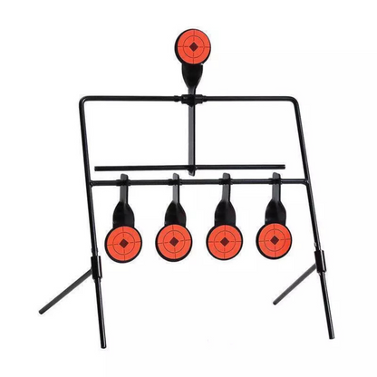 Resetting Air Riffle Gun Game Centra Shooting Target Metal Splatter Archery