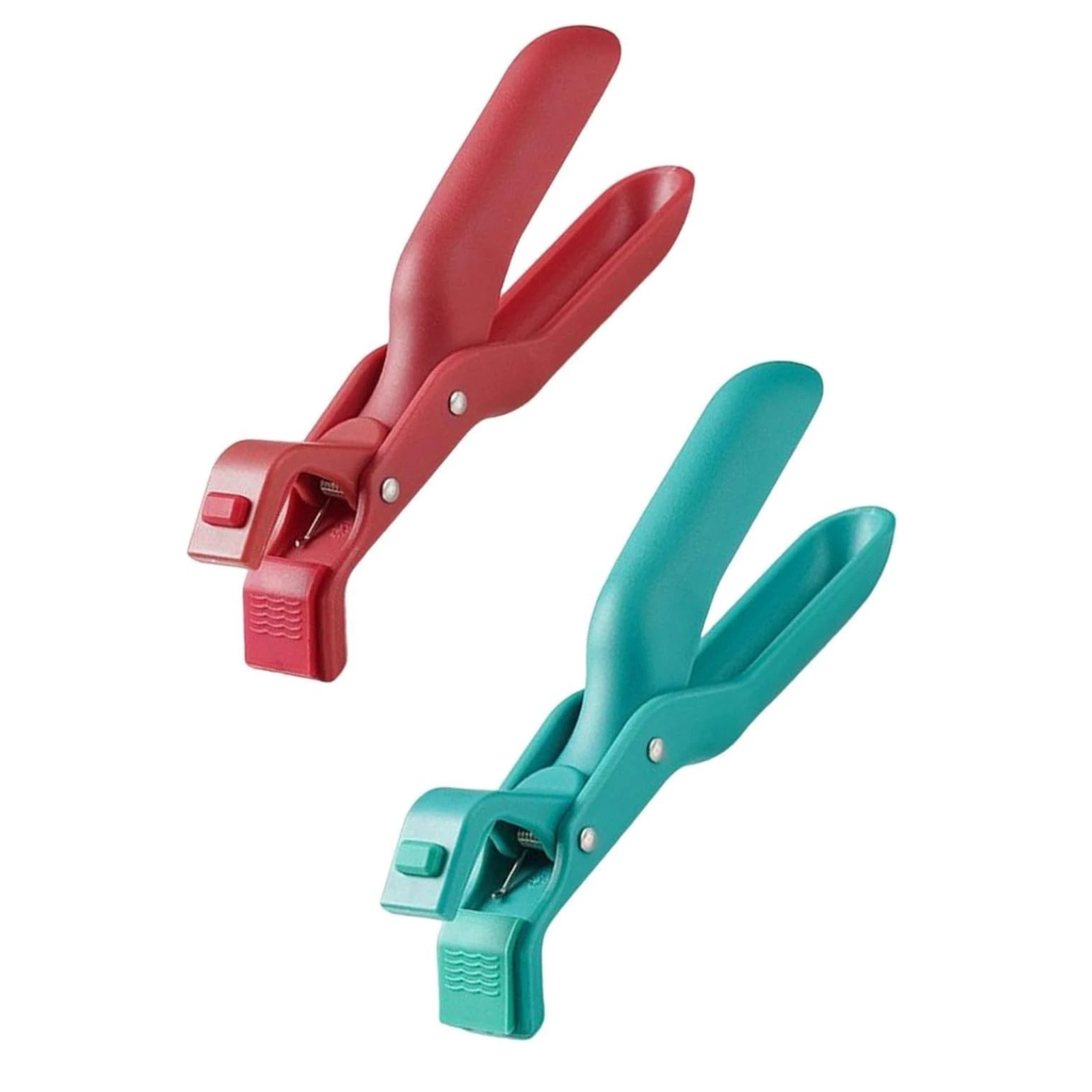 2x Bowl Clips Kitchen Tongs Hot Bowl Gripper Anti-Scalding Different Colours