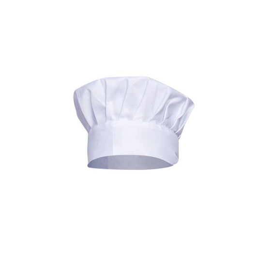 Catering Cap Men Women Chef Hat Baker Kitchen Cook Restaurants White