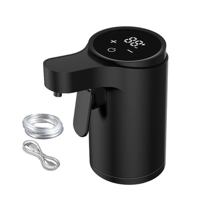 Electric Digital Wine Aerator Automatic Decanter Smart Pourer Black