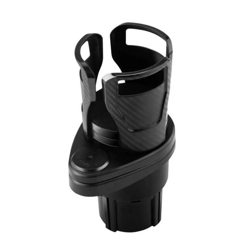 Drink Coffee Water Bottle Cleanse Storage Adjustable 2in1 Car Seat Cup Holder