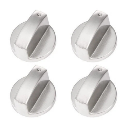 Universal Gas Stove Knobs Cooker Oven Hob Control Set 4x Pack Reliable