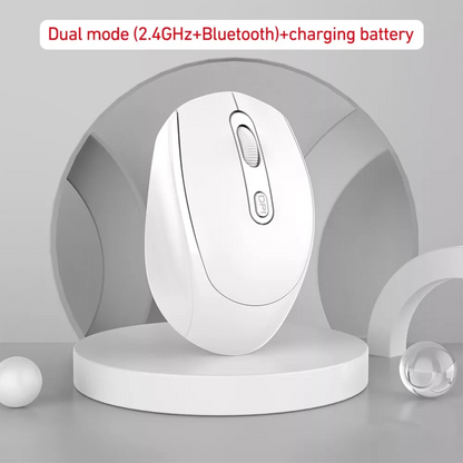 2.4G+Bluetooth Computer Mouse Wireless Mouse Rechargeable Bluetooth Mouse