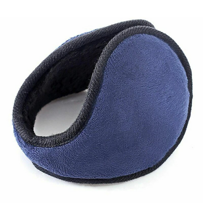 Men Protector Thicken Plush Soft Ear Cover Winter Earmuffs Unisex Blue