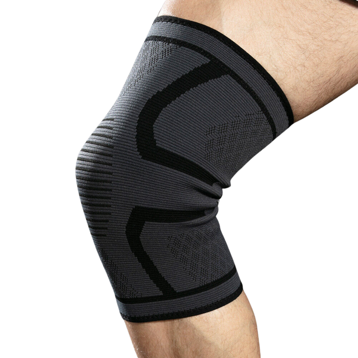 Compression Brace Sleeve Elastic Knee Support Black M