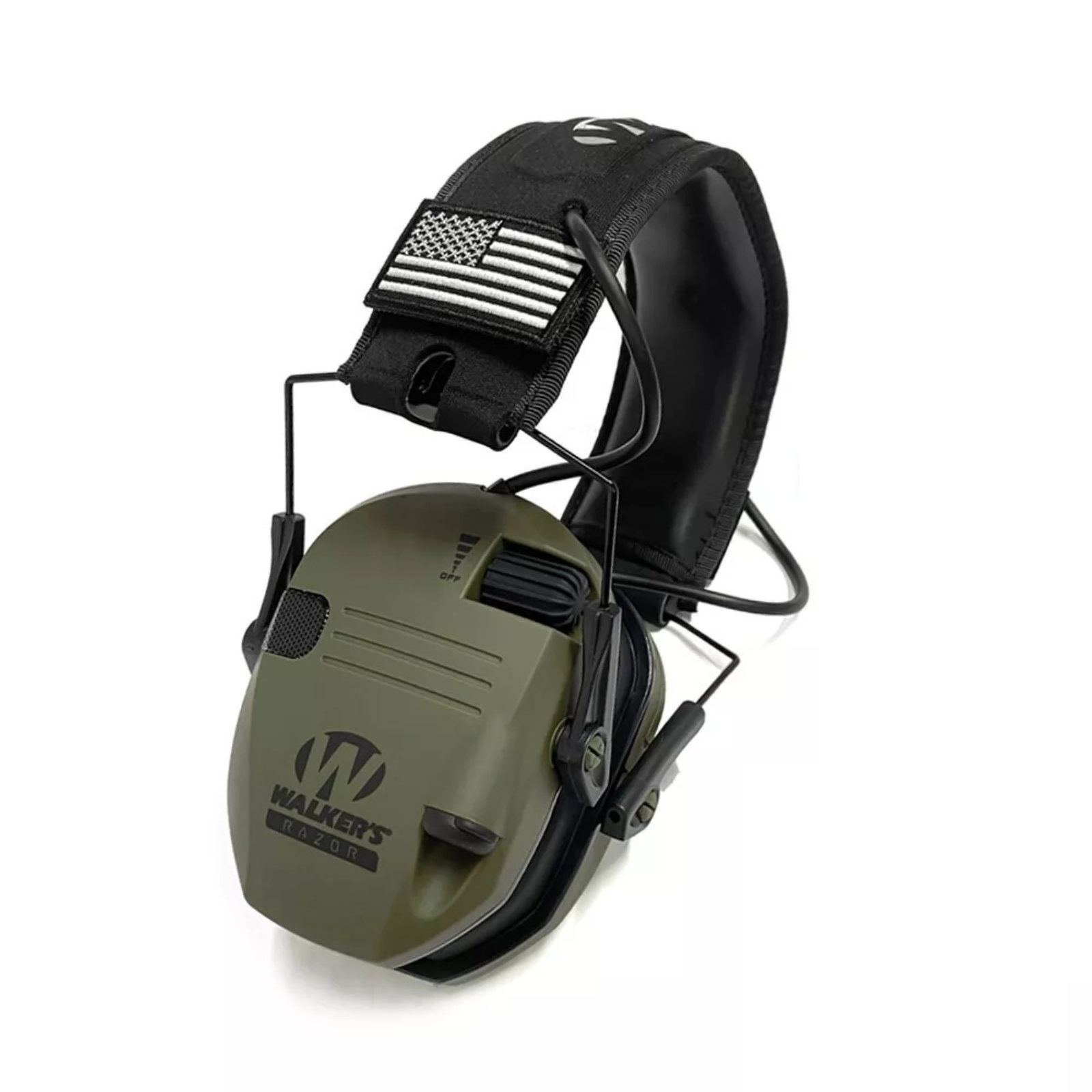 Hearing Muffs Hunting Ear Protection Electronic Earmuff Shooting Green